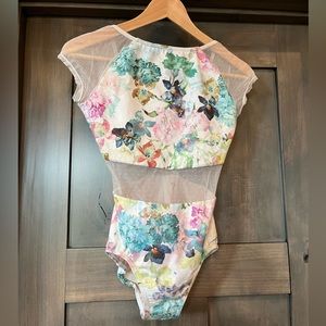 Floral Leotard